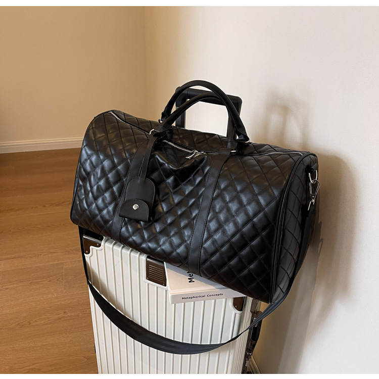 Ny forretningsrejsetaske til mænd med stor kapacitet til at forbedre udseendet, bagagetaske til opbevaring, shopping, sport og fitness til kvinder_voghion.com