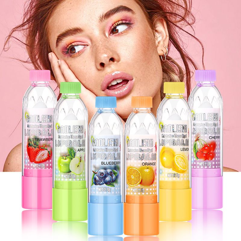 Rossetto Pianta Aloe Miele Idratante Incolore Sfumatura Linee Labbra Rossetto alla frutta_voghion.com