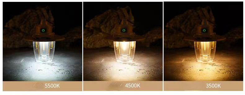 Yinuo Outdoor Camping Pinecone Exquisite Tenda Bateria de Longa Duração Recarregável LED Luz Atmosfera_voghion.com