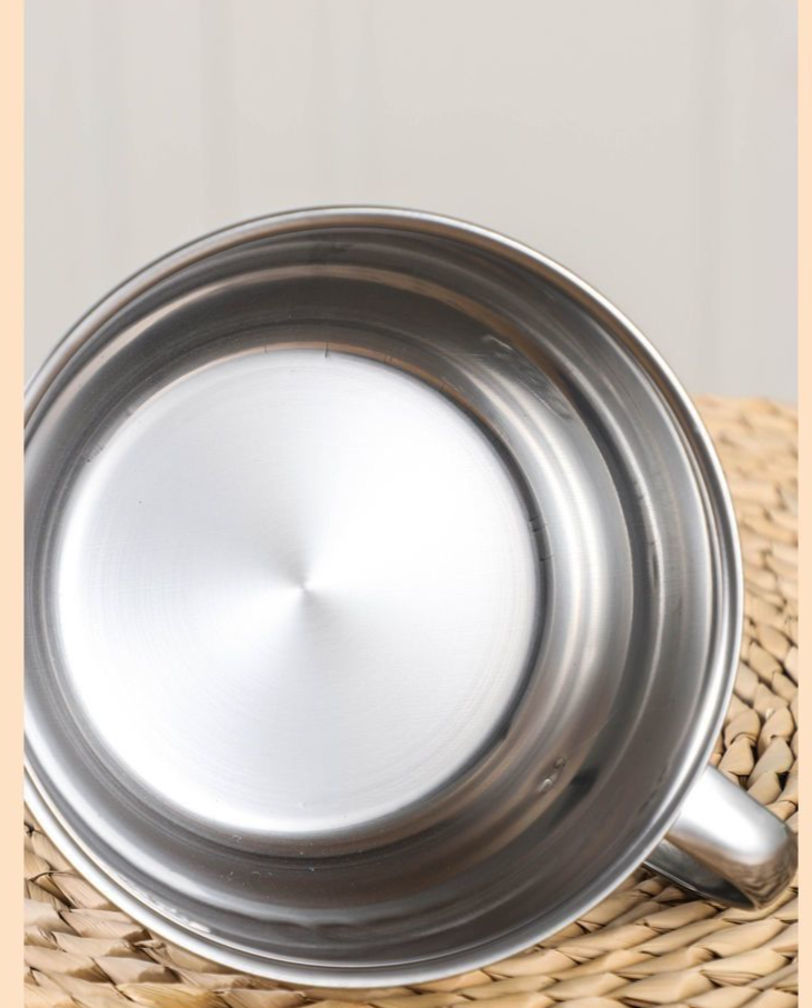 Stainless Steel Student Thickened Fast Food Lunch Box With Lid Household Instant Noodle Cup Soup Bowl Set Large Capacity_voghion.com