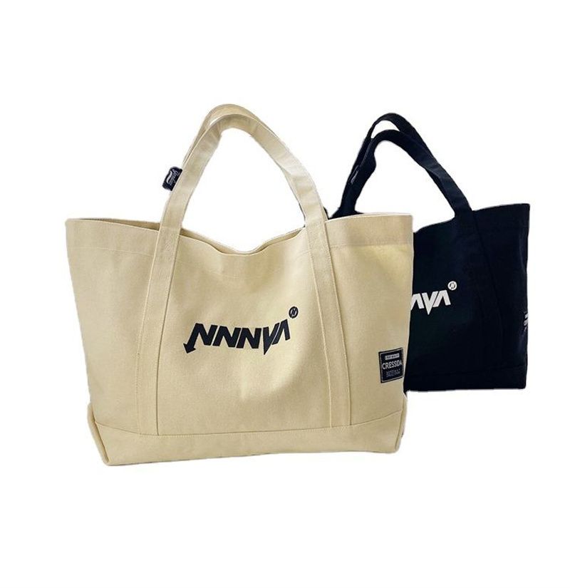 High Quality Eco Beach Cotton Bag Canvas Tote Bags With Custom Print_voghion.com