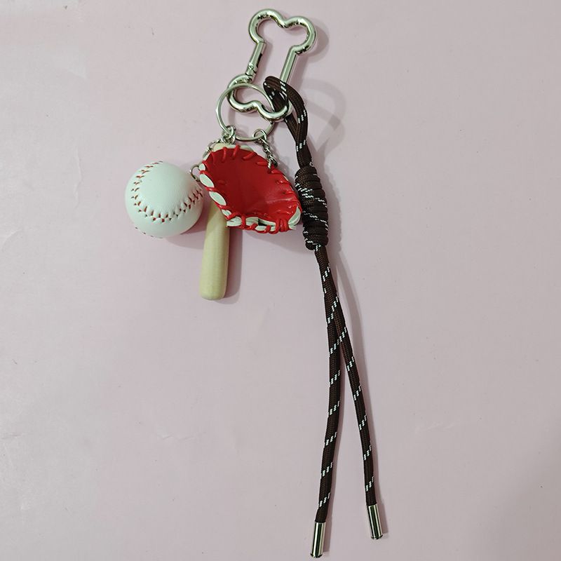 Miu Seri Bag Pendant Dachshund Dog Plush Toy Decoration Backpack Car Hanging Rope High-end Keychain Baseball_voghion.com