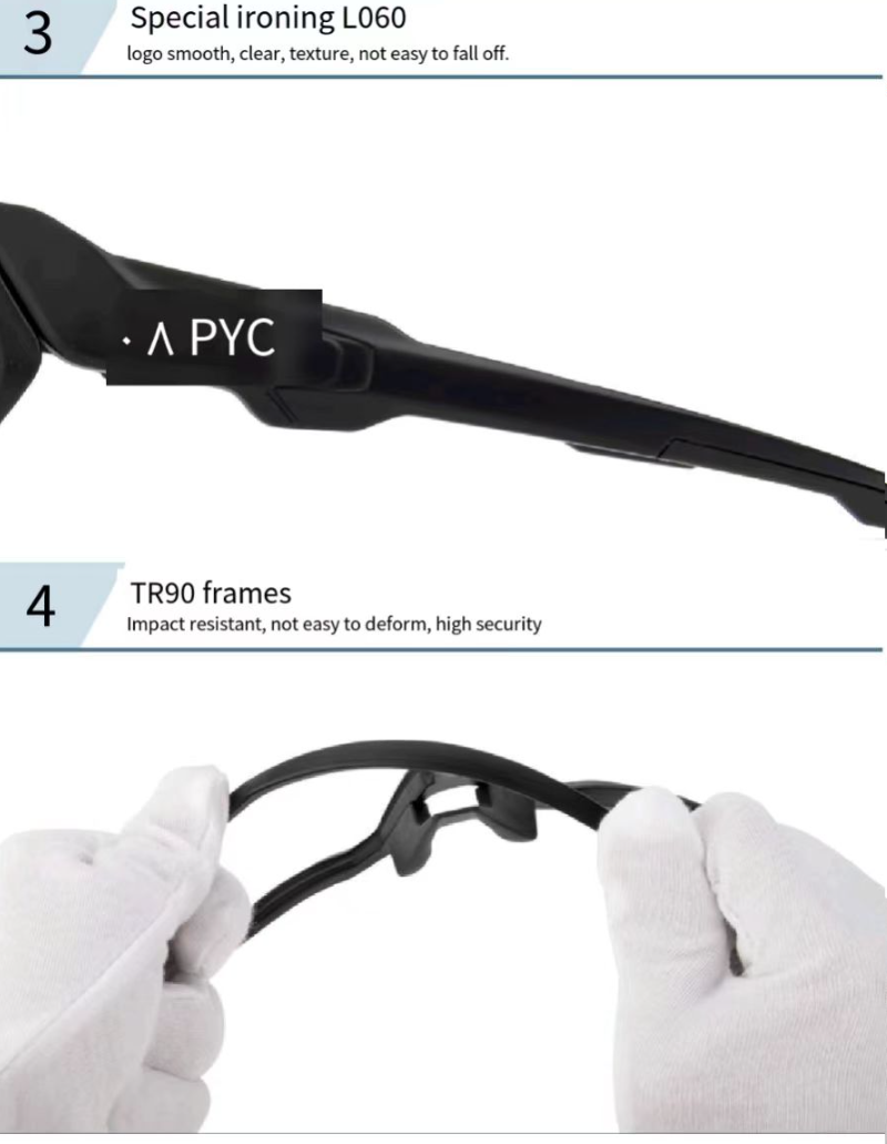 Nouvelles lunettes de cyclisme Kapvoe, lunettes de protection oculaire polarisées pour sports de plein air, lunettes de VTT de route_voghion.com