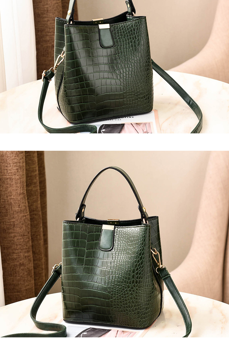 2023 Borsa da donna nuova di vendita calda Borsa da secchiello casual Borsa a tracolla Borsa da donna con temperamento versatile_voghion.com