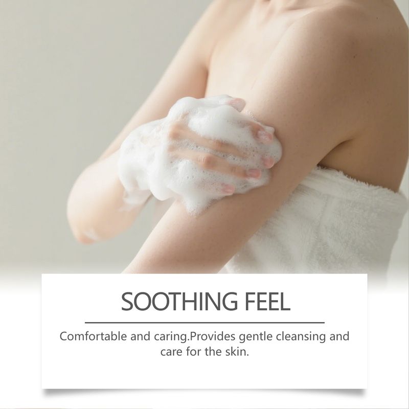 EELHOE Care Gentle Cleansing Face And Body Moisturizing Rich Foam Daily Soft Skin Soap_voghion.com