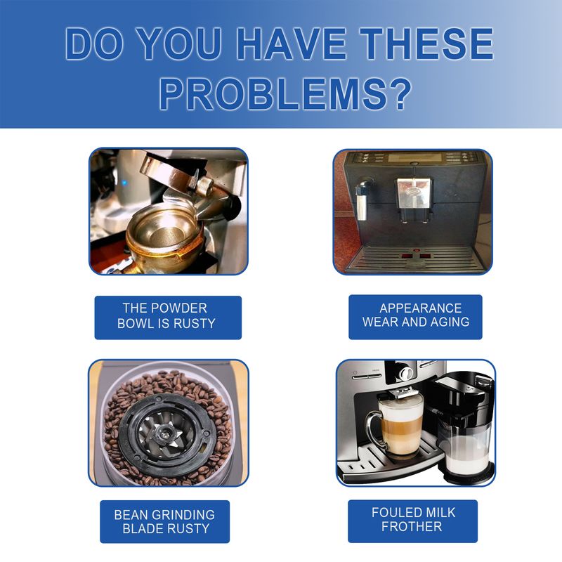 Jakehoe Coffee Machine Cleaning Tablets, Filter Flushing Bubble Head Pipeline Coffee Stain Cleaning Sheet Decontamination Sheet_voghion.com