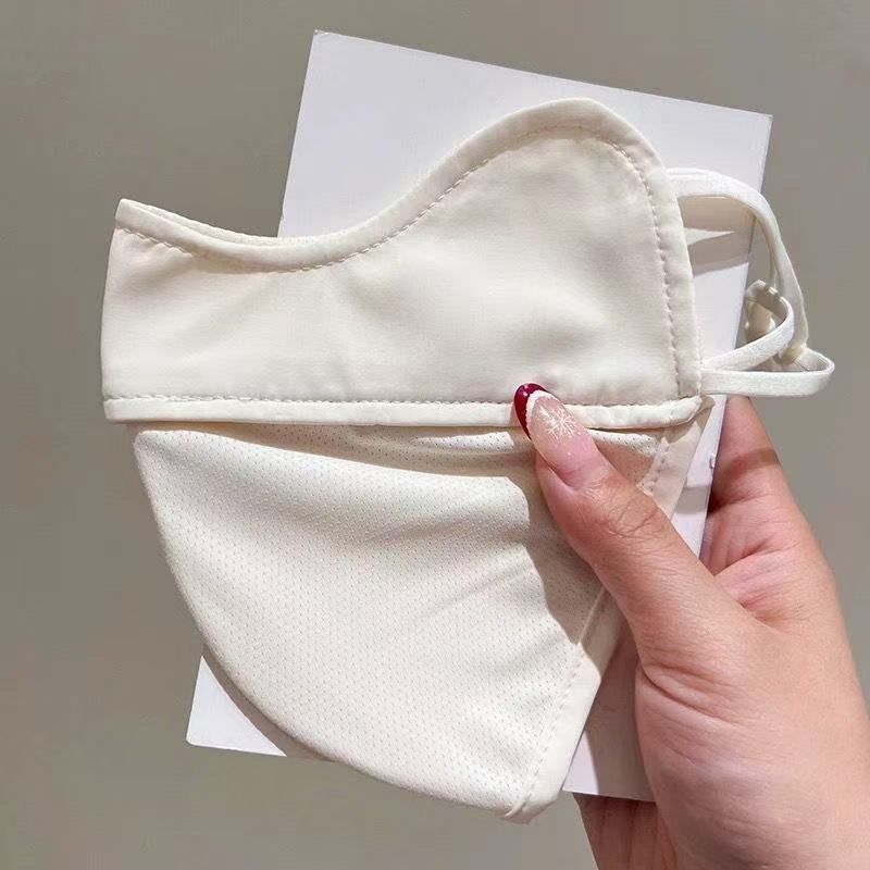 Neu Ice Silk Abnehmen Sonnenschutz Sonnenschutz Für Frauen Sommer UV Atmungsaktiv Radfahren Augenschutz_voghion.com