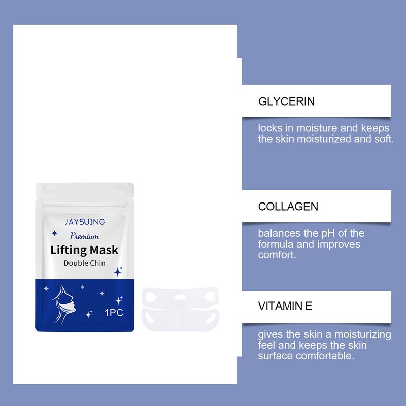 JAYSUING V-shaped Facial Double Chin Small Face Moisturizing Hydrating Skin Care Face-lifting Mask_voghion.com