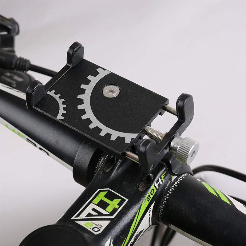 Support de vélo, support de navigation fixe en alliage d'aluminium, support de batterie, support de téléphone pour vélo électrique et moto_voghion.com