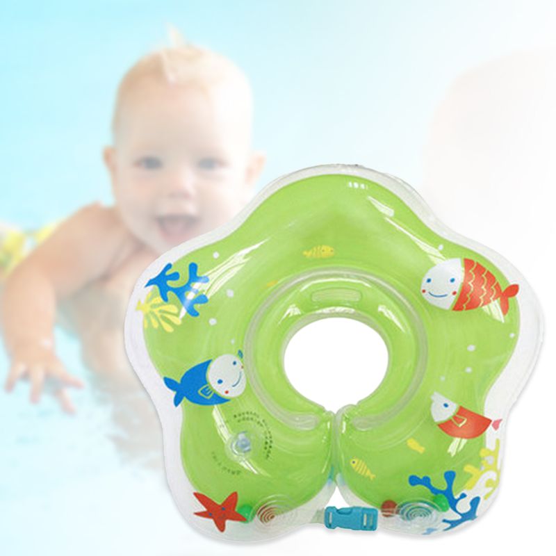 ToysMall Swimming Neck Ring Inflatable Air Leak Prevent Baby Bathing Accessory Toddler Kids Water Pool Neck Float Ring For Toddler_voghion.com