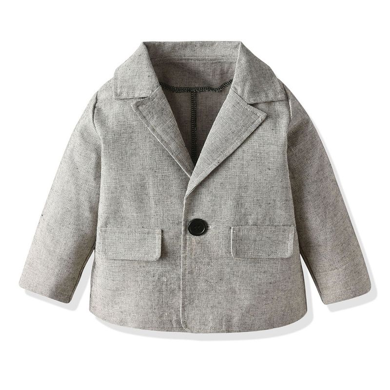 Lasteriided Uued laste kevad- ja sügiskostüümid, poiste Briti stiilis väikesed kleidid, moodsad retro kolmeosalised ülikonnad, beebikomplektid_voghion.com