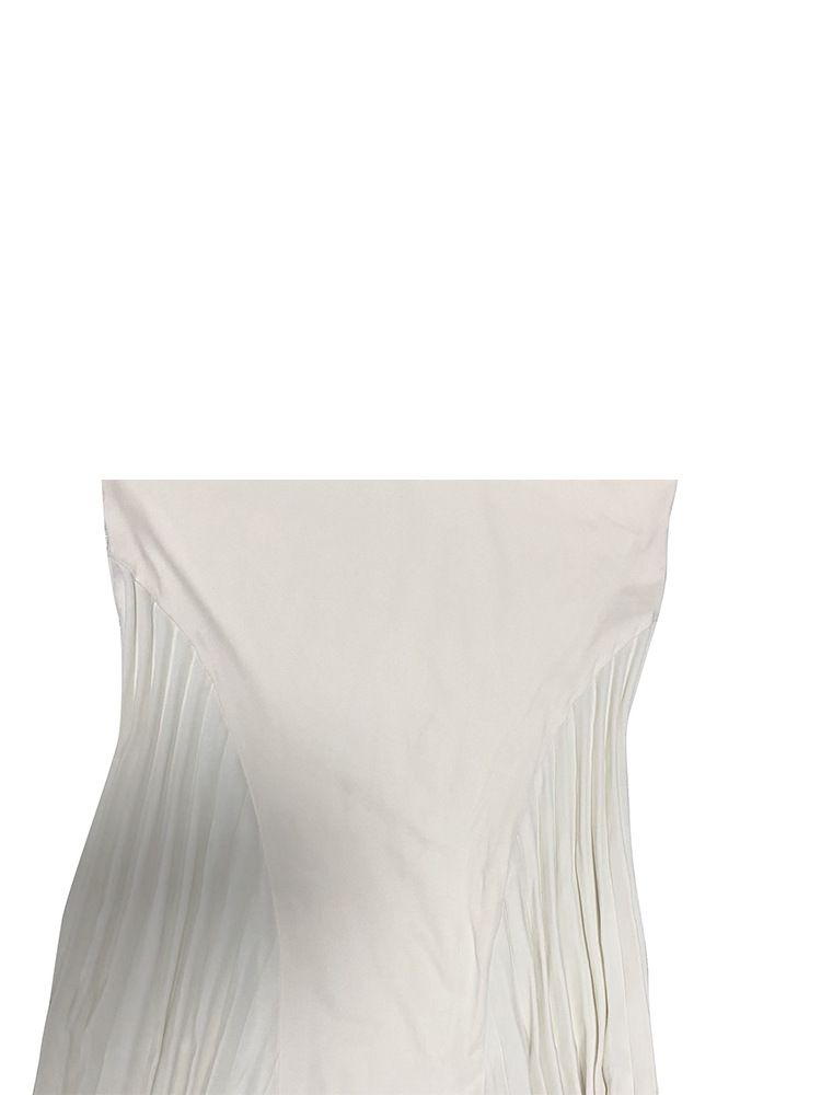 Nuovo abito plissettato a maniche lunghe lavorato a maglia, gonna lunga, elegante, sottile, versatile, alla moda_voghion.com