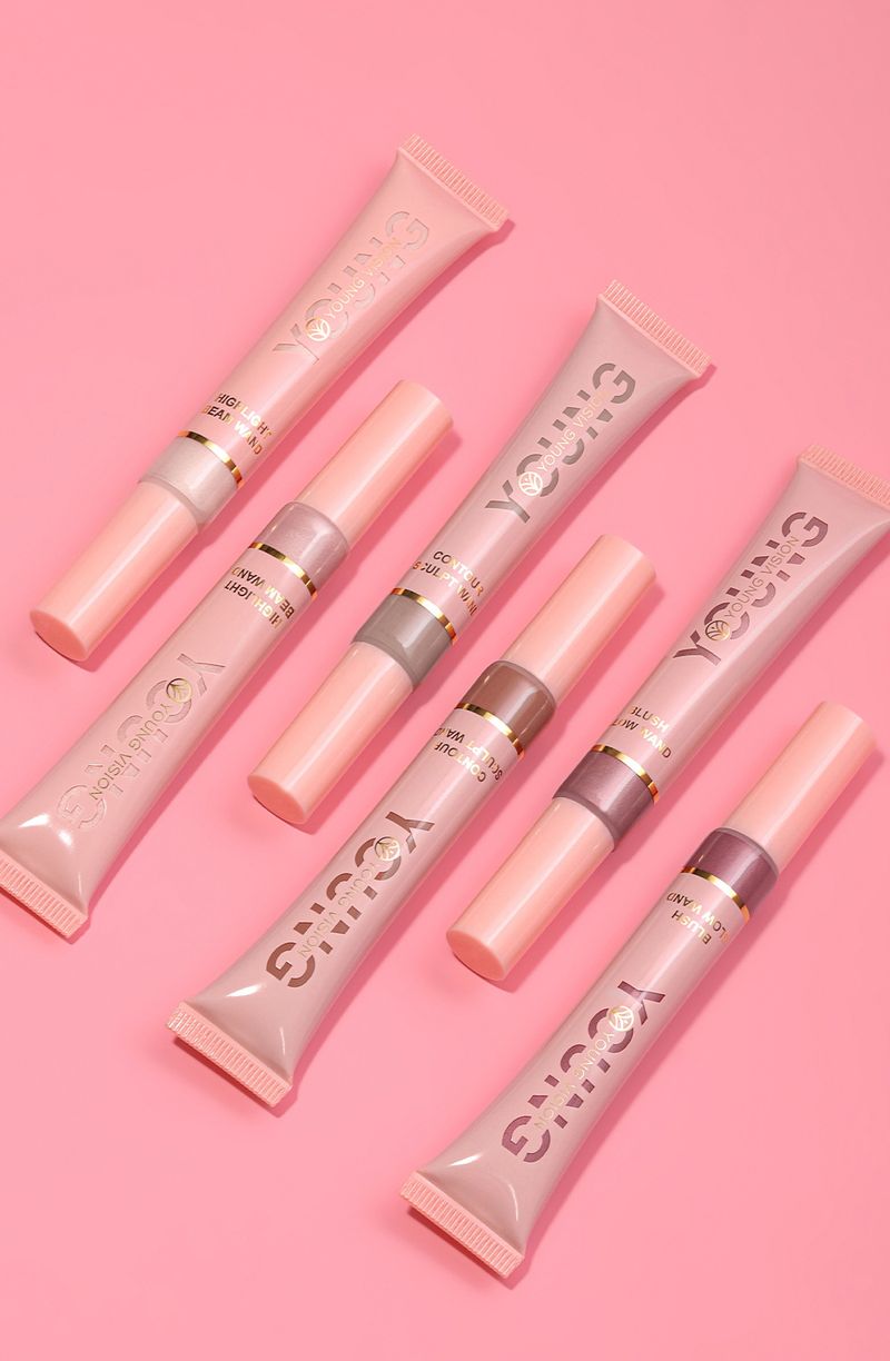 Blush YOUNG VISION Liquid Air Cushion Contouring Blush Highlighter Stick Pearlescent Delicate Blush Liquid Easy To Operate And Carry_voghion.com