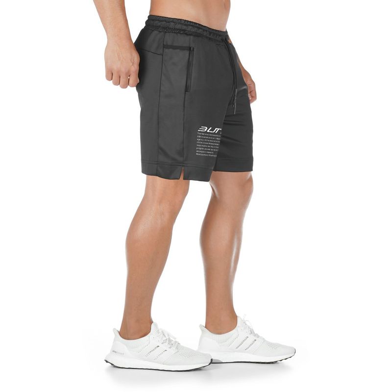 Pantaloncini da palestra da uomo ad alte prestazioni - Pantaloncini da allenamento ad asciugatura rapida da 7" per squat e basket (tessuto elasticizzato in rete traspirante, elastico in vita antiscivolo)_voghion.com