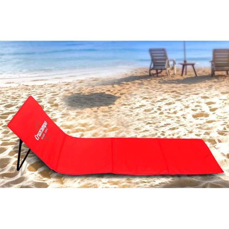 Outdoor Ultra Lightweight Folding Grass Lazy Lounge Outdoor Thick Waterproof Camping Beach Backrest Chair_voghion.com