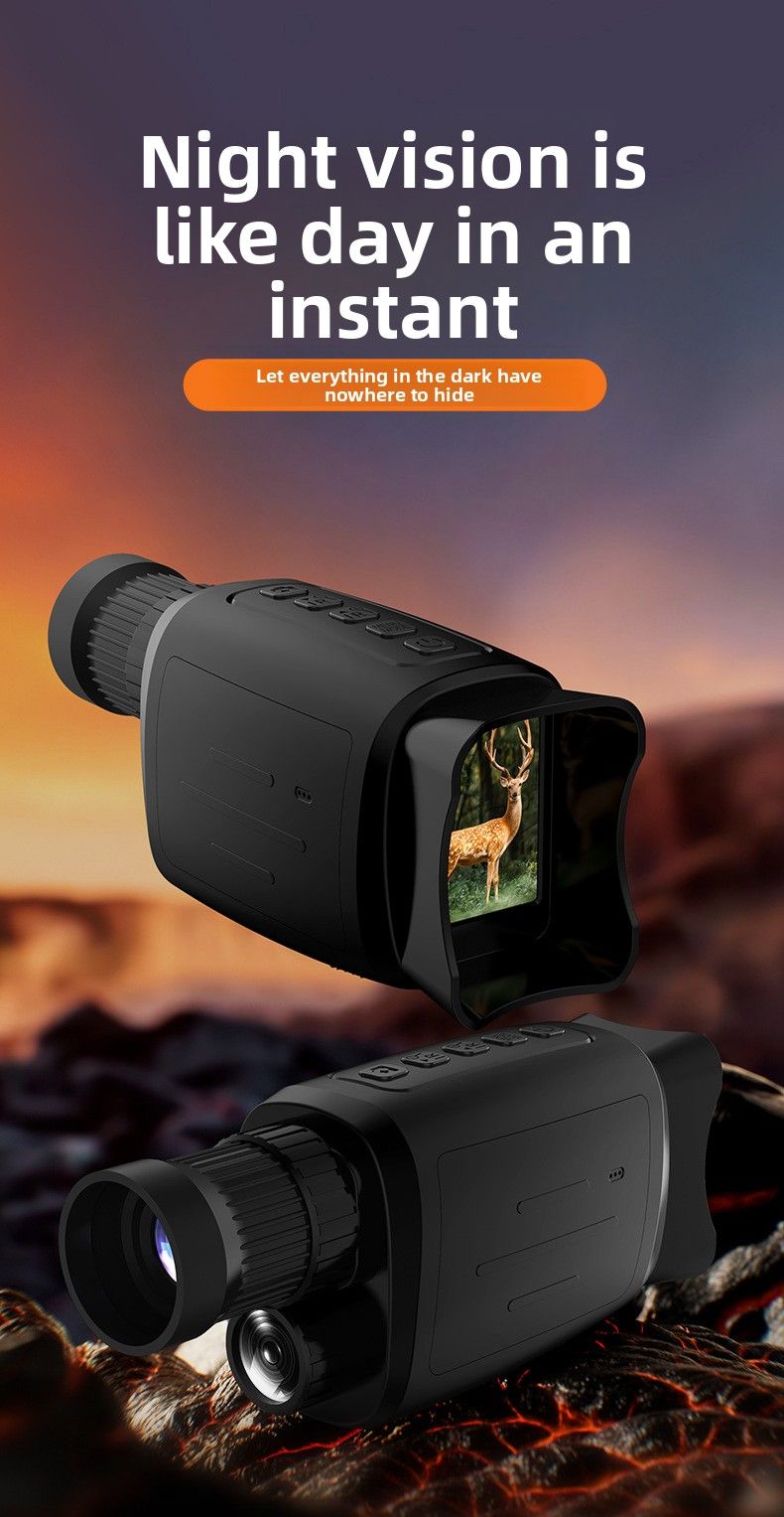 Direct Cross Mirror Hot Product 1080P New High-Definition Infrared Outdoor Reconnaissance Monocular Night Vision Device_voghion.com