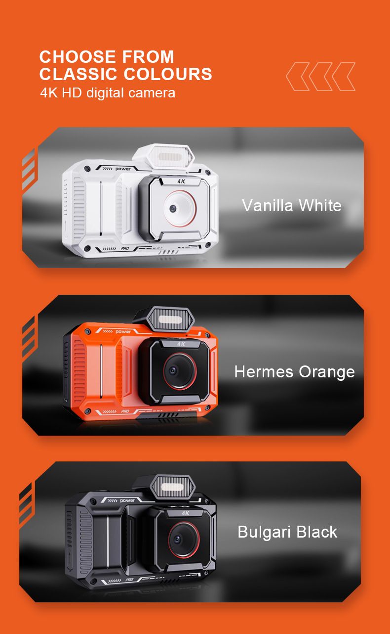 Nuevo filtro para selfies con tarjeta VLOG digital 4K HD CCD para estudiantes_voghion.com
