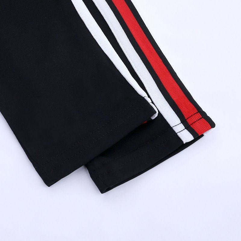 Mother & Kids Children's clothing girls' suit fashionable small style suit collar British style double-breasted vest top vertical striped pants_voghion.com