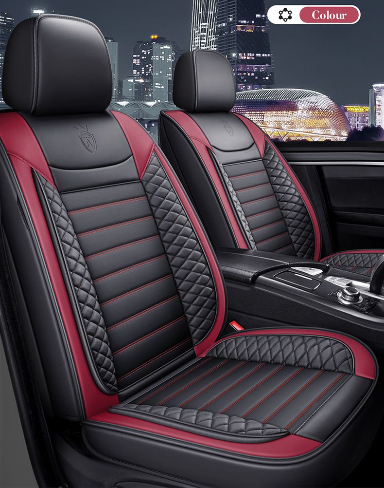 Car seat cover four seasons general leather seat cover car seat cover cushion cover all surrounding seat cover seat cover_voghion.com