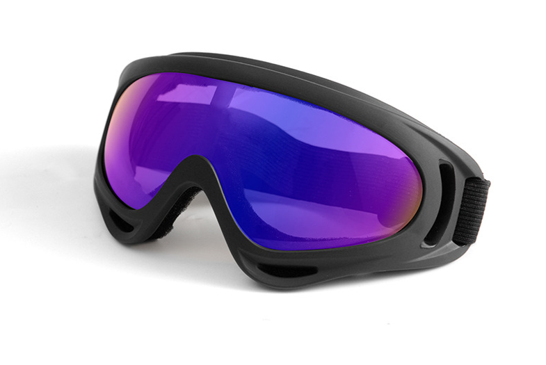 Outdoor Cycling X400 Goggles Motorcycle Windshield Sports Harley Tactical Windproof Mask_voghion.com