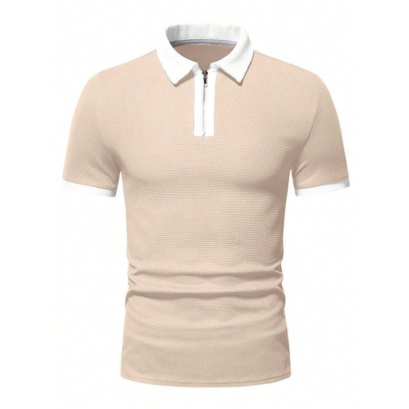 « T-shirt homme slim fit – manches courtes, coton respirant, stretch moderne, style décontracté et élégant, indispensable de l'été »_voghion.com