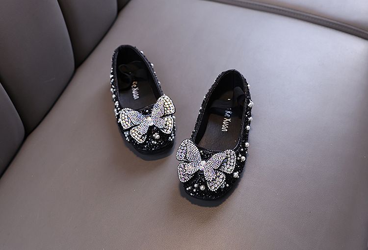 Neu Dame Baby Mädchen Mädchen Prinzessin Diamant Einzelnen Schuh Schuhe Dance_voghion.com