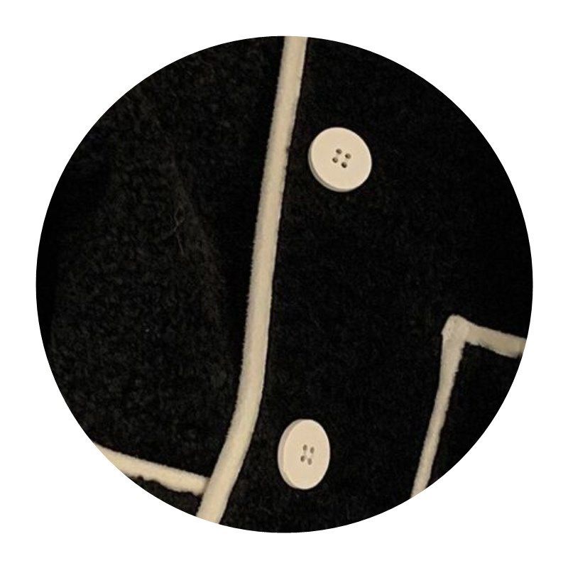 Oversized Fleece-Mantel für Damen, kurz geschnitten – Grobstrick-Teddyjacke aus Alpaka-Mischgewebe (auch für kleinere Größen geeignet, 7 Größen, 3 neutrale Farbtöne)_voghion.com