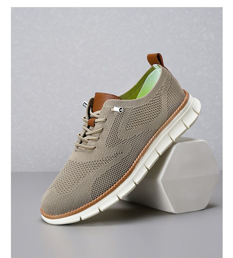 Herren Freizeitschuhe Schnürschuhe Leichte Bequeme Fahrschuhe Flats Herren Outdoor Oxfords Schuh_voghion.com