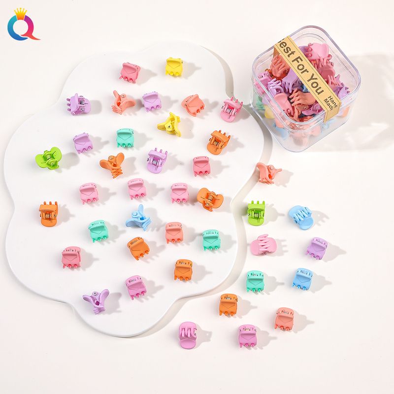 Unisex Κλιπ Μαλλιών σε Χρώμα Καραμέλας Μικρό Κουτί Κλιπ Χρωματιστή Πλεξούδα Μικρό Κλιπ Κλιπ Σπασμένες Φράντζες Κλιπ Κλιπ Κλιπ Κλιπ_voghion.com