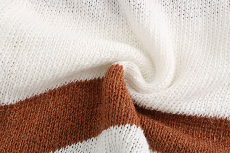 Women's Clothing summer fashion casual deep V-neck vest drawstring knitted women's sweater suit two-piece set_voghion.com