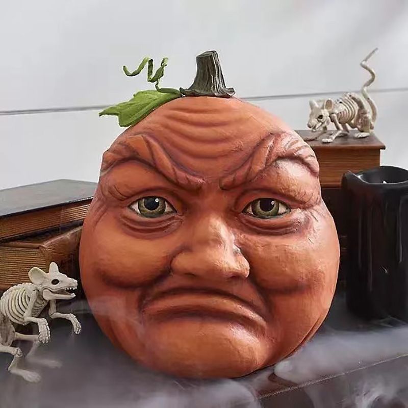 Decorațiuni exterioare de dovleac de Halloween, petrecere fantomă, curte, locație, decorare, cap de dovleac, grădină, decorare_voghion.com