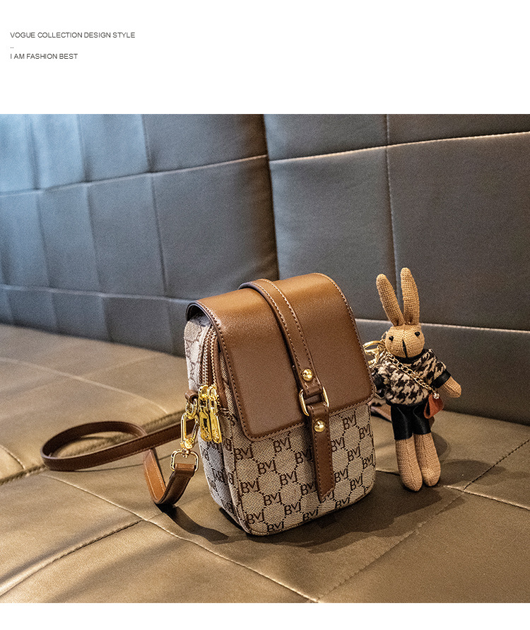 Selling Women's Hot Bag 2023 Autumn New Fashion Retro Mini Phone Bag Versatile One Shoulder Crossbody Bag Selection_voghion.com