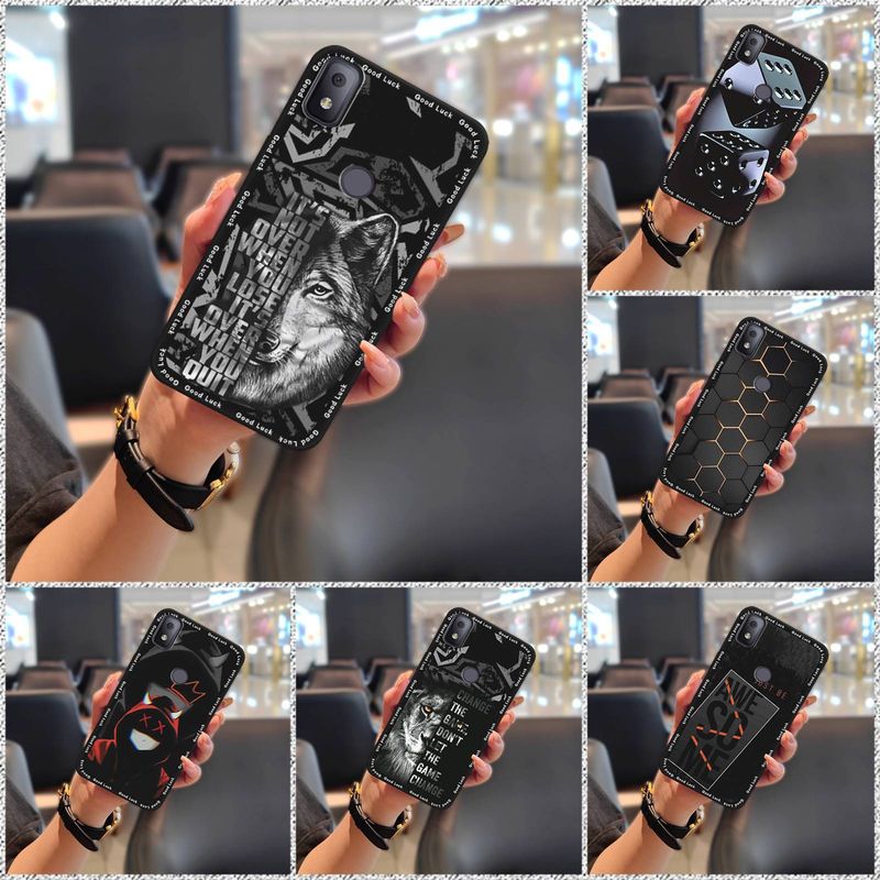 Suitable For TCL Phone Quality Anime Couple Creative Cartoon Silicone Trendy Soft Case Funny Graffiti Luxury Female_voghion.com