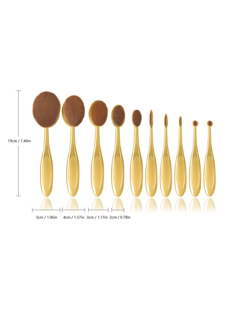10 golden new classic best-selling makeup brush set_voghion.com