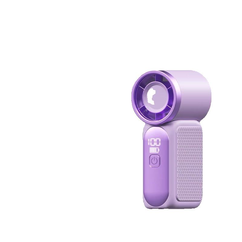 Mini Pocket Handheld Fan USB Rechargeable Small Turbo Outdoor Portable Personal Student Cooling Artifact 1_voghion.com