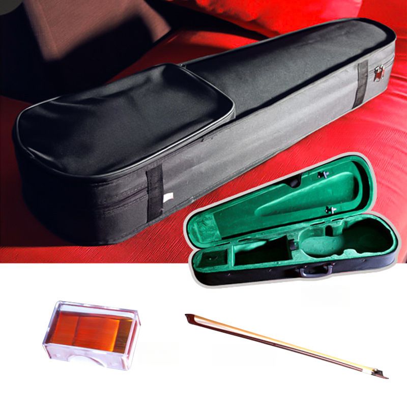 Fengling Violin Glossy Spruce Wood Children's Beginner 1/4 Adult Entry 4/4 Handmade Small_voghion.com