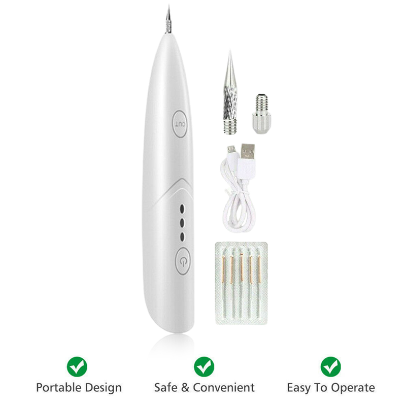Hislaves 1 Juego de removedor de marcas en la piel láser Plasma multifunción portátil removedor de manchas oscuras herramienta pluma equipo de belleza_voghion.com