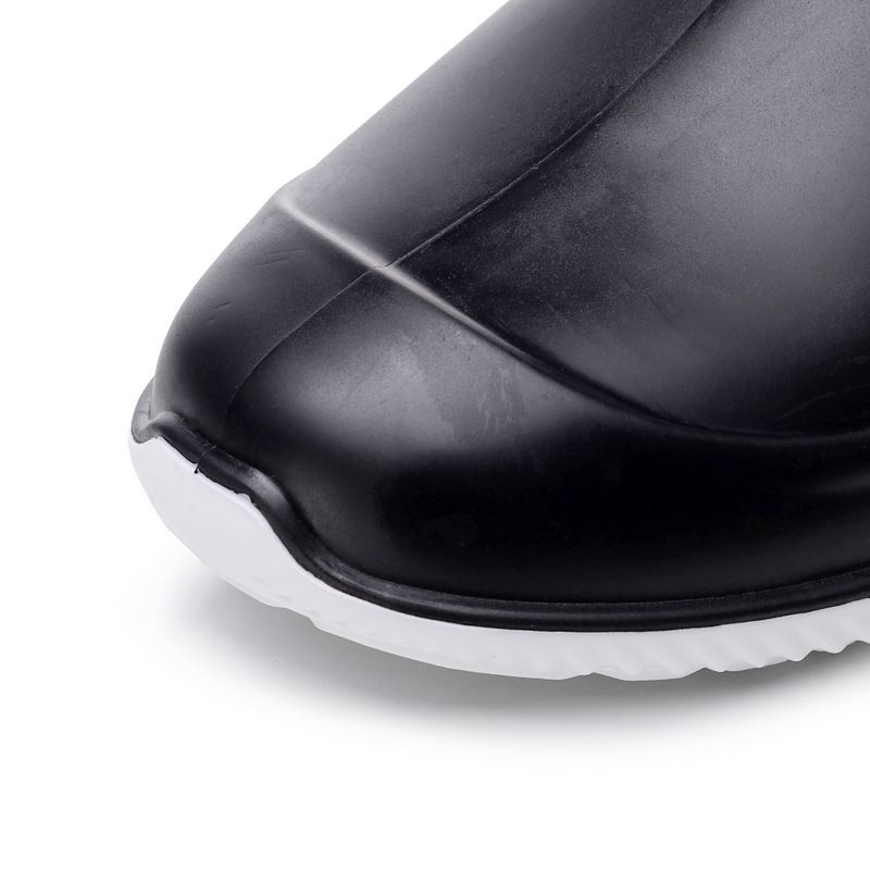 Herren Gummistiefel Wasserdicht Regenstiefel Angeln Galoschs Mann Küchenschuhe Ölbeständige rutschfeste Arbeitsstiefel Schuhe_voghion.com