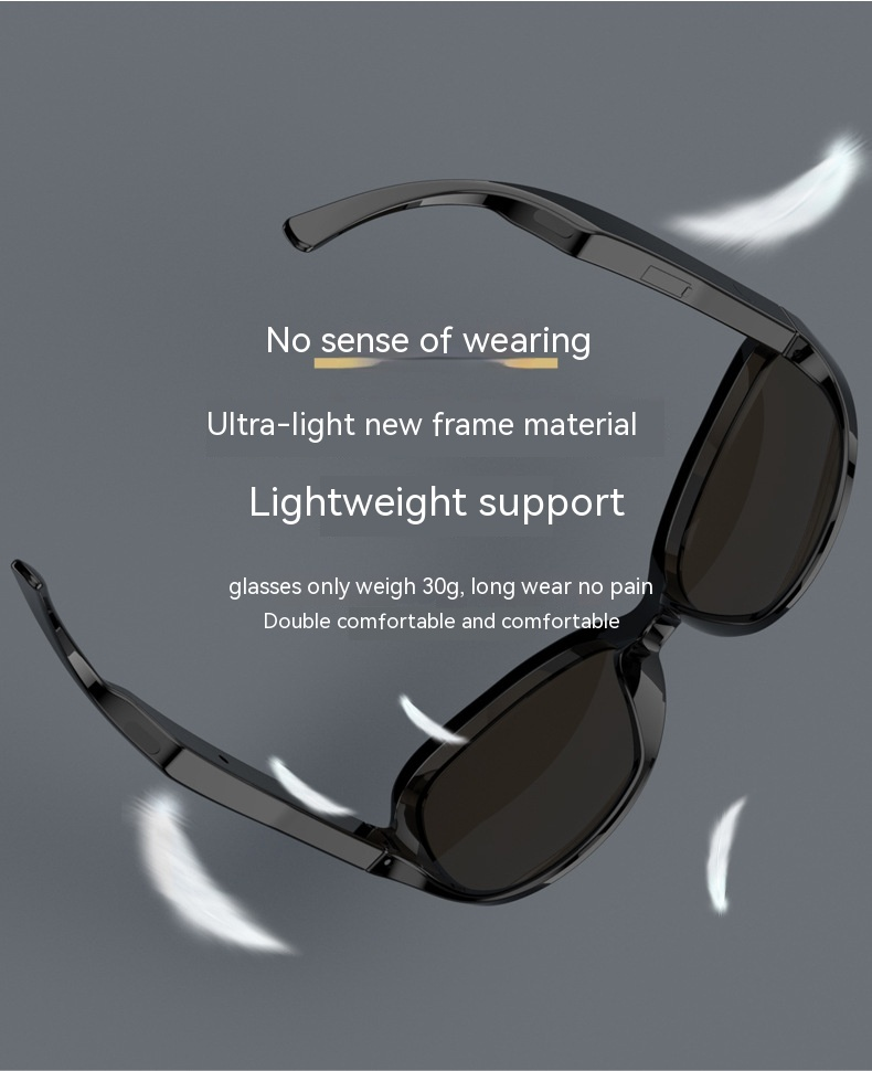Nove pametne naočale F07 s tehnologijom Touch The Black, slušanjem glazbe i Bluetooth audio naočalama_voghion.com