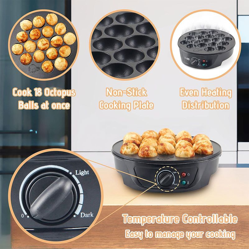 macchina per takoyaki teglia elettrica per uso domestico macchina per polpette macchina per polpette di gamberi produttore all'ingrosso macchina per uova standard USA_voghion.com