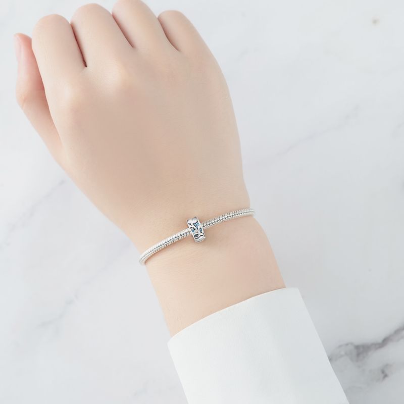 Bijou original en argent sterling 925 pour femme, pendentif queue de poisson en forme de tortue, style océan, accessoires de bijouterie DIY, bracelet à cordon_voghion.com