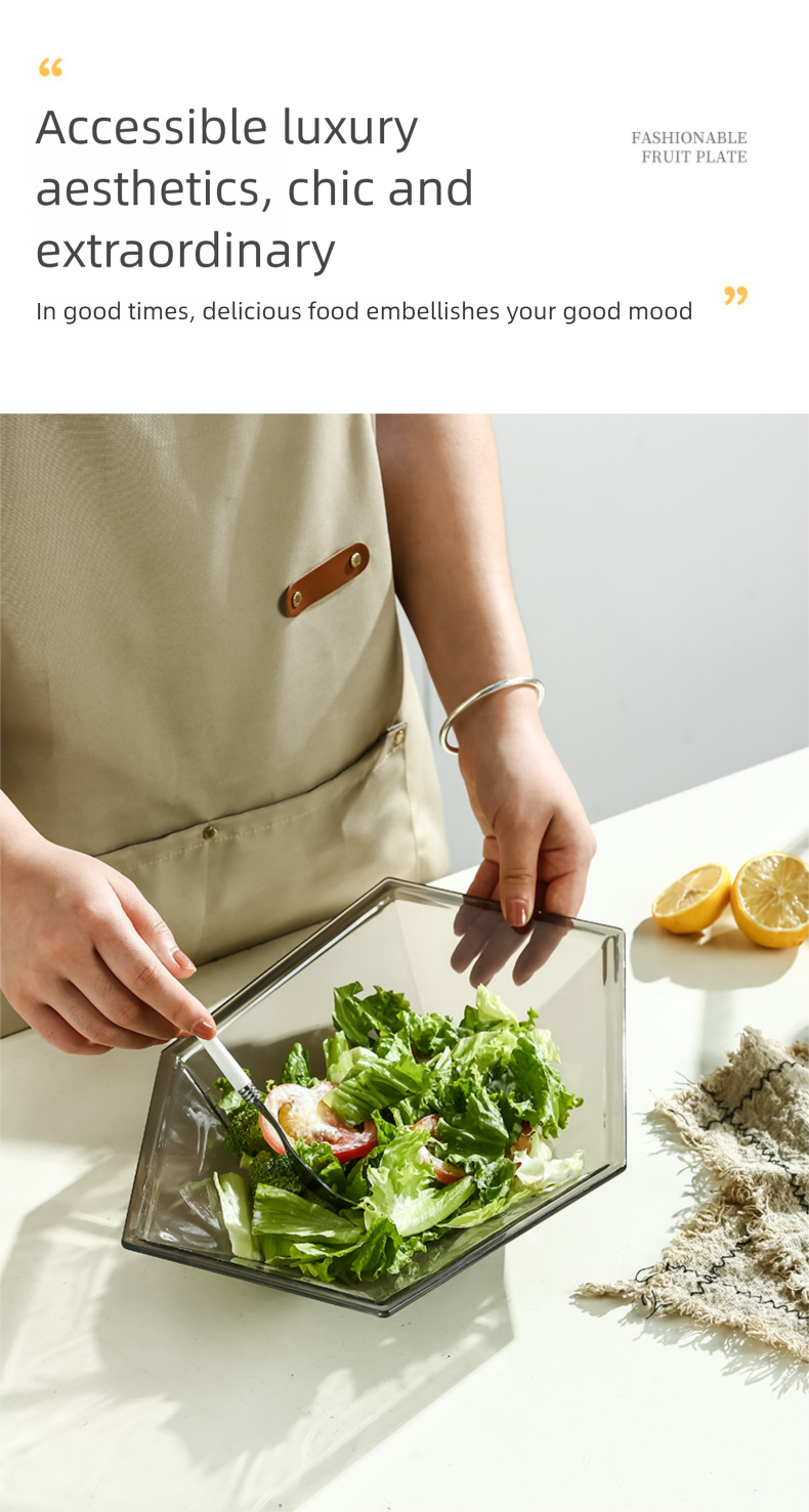 Luxury Plastic Household Living Room Storage With Lid Double Layer Snack Special Candy Box Dried Fruit Plate_voghion.com