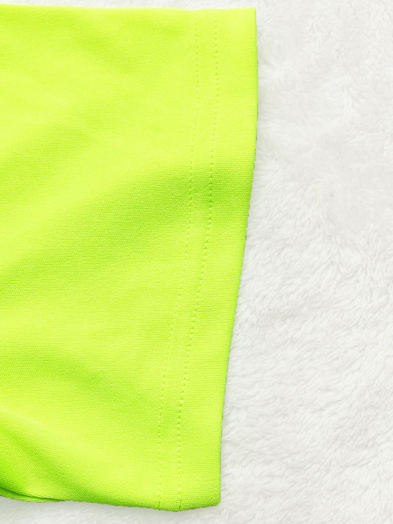 Damenbekleidung Sommermode Revers Kurzarm Hohe Taille Weite Beinhose Modeanzug_voghion.com