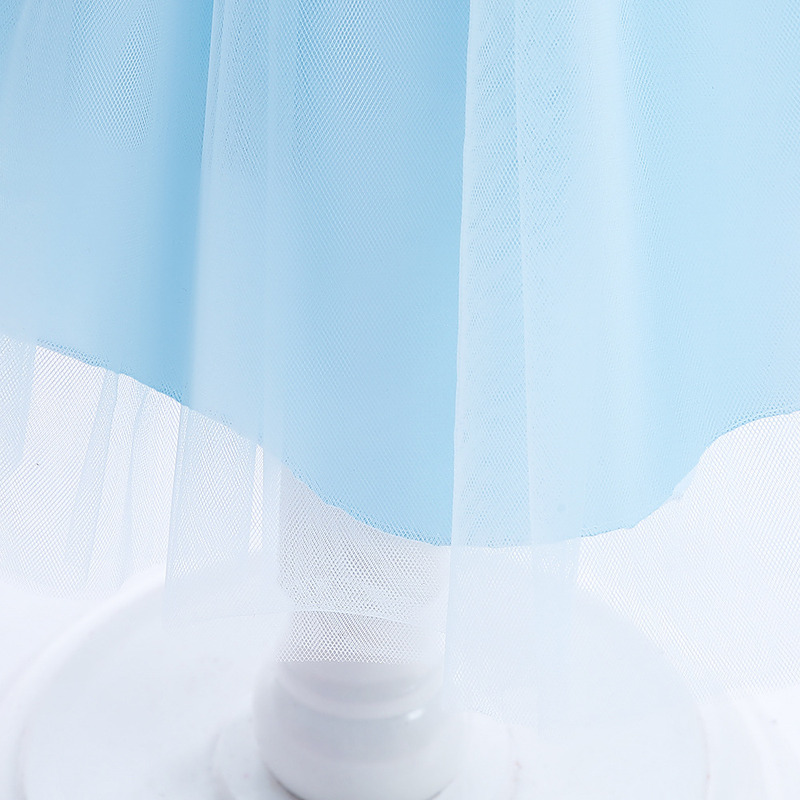 Babykleidung Mädchenkleid Kurzarm Blumenkind Hochzeitskleid Prinzessinkleid Pailletten Bühnenmode Laufstegkleid_voghion.com