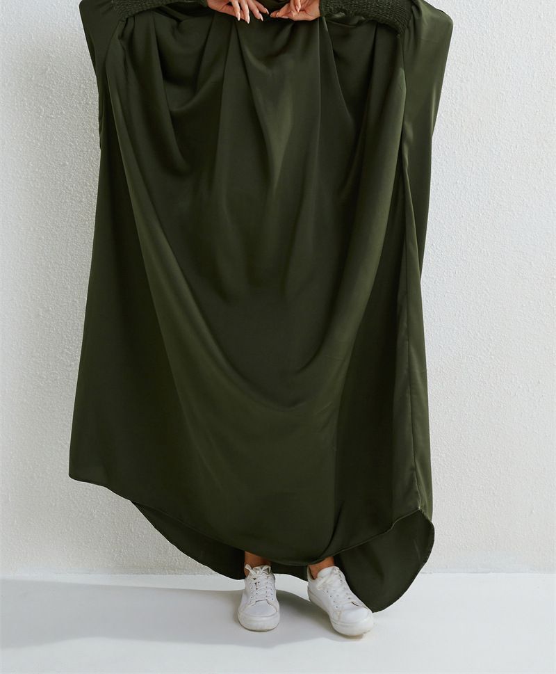 Fraen Big Swing einfarwege Robe, Kleed, Robe_voghion.com