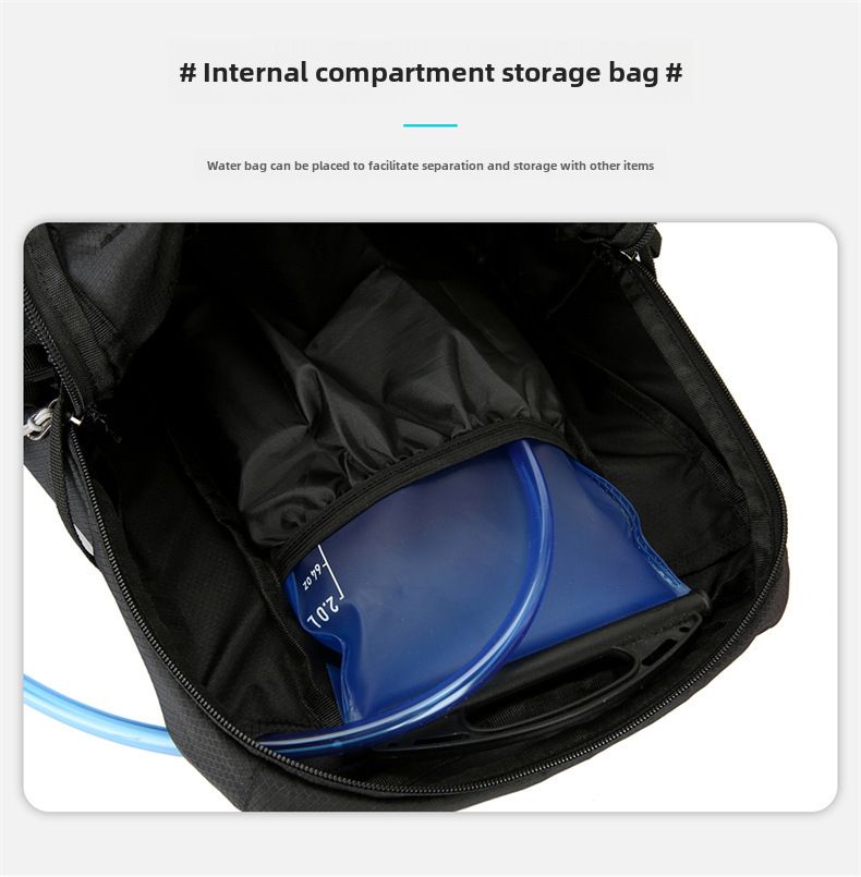 Sac à dos d'alpinisme léger et multifonctionnel, pliable et anti-éclaboussures, pour l'extérieur et la journée_voghion.com