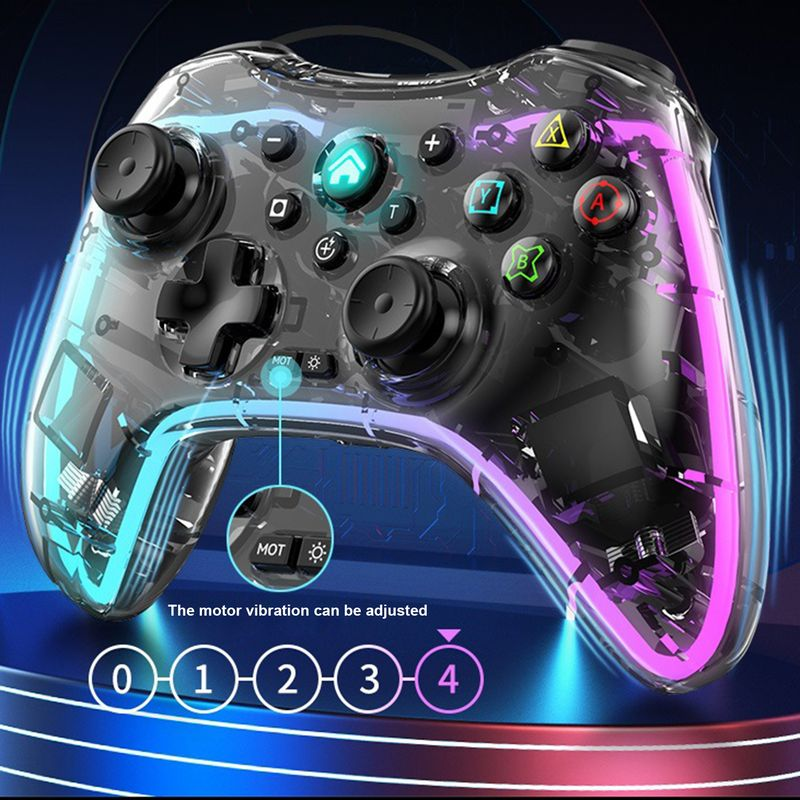 Xinweiqing 1 Set PC Linear Pressure Trigger Keys Joystick Entertainment ABS Video Games Phone External Gaming Controller_voghion.com