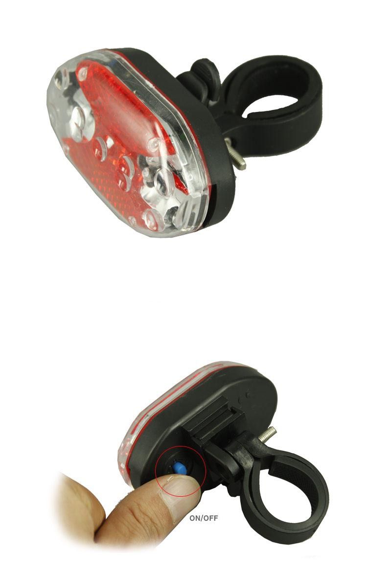 Feu arrière de vélo 9 LED, feu arrière rouge, éclairage de selle de vélo de montagne, feu d'avertissement LED_voghion.com