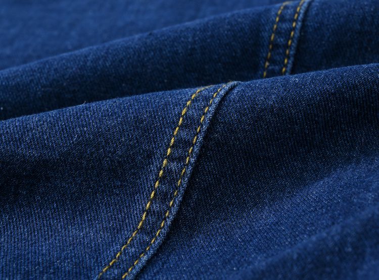 Giacca da donna in denim foderata in pile, calda e calda, con collo in pelliccia sintetica di coniglio, casual, blu, oversize, con spalle scese_voghion.com