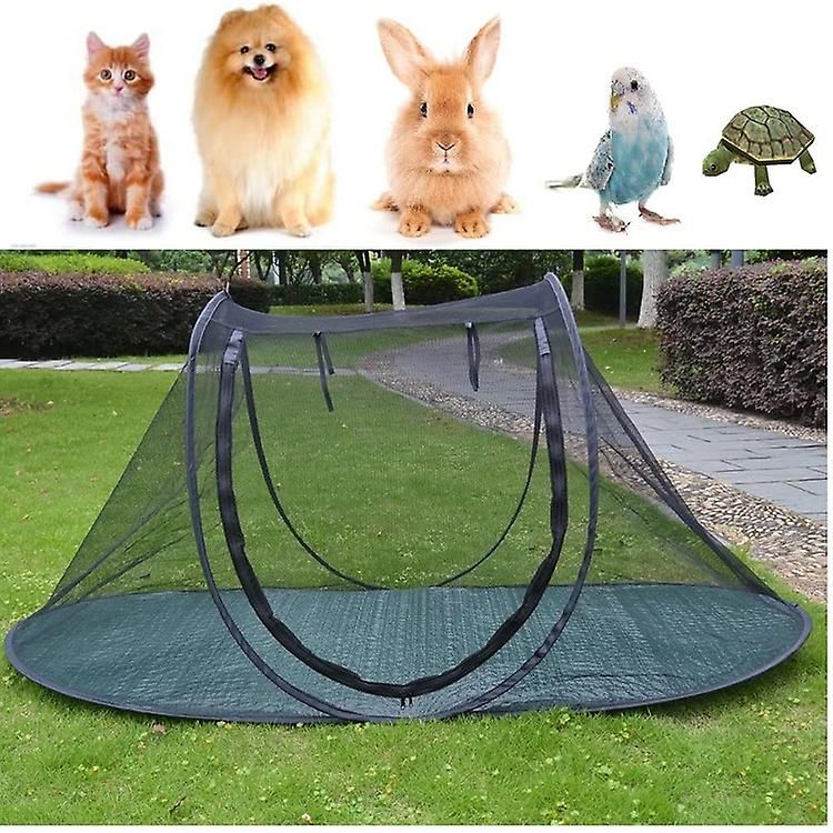 Pet Camping Tent Playpens Cage For Dogs Cats - Birds Parrots Playpens House Small Animal Indoor/Outdoor Play Tent Shelter Breathable Turtles Reptiles_voghion.com